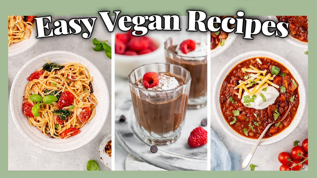 Easy Vegan Recipes for Beginners ???? - DailyVeganLife.com