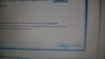 how to install EZCAD drive in win7