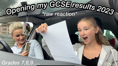 Opening my GCSE results 2024 | *live reaction*