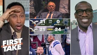 First Take We Dem Boyz - Shannon Calls Out Stephen A. After Cowboys Comeback To Beat Eagles 24-21