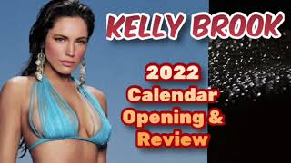 Kelly Brook 2022 Official Calendar Opening. #kellybrook
