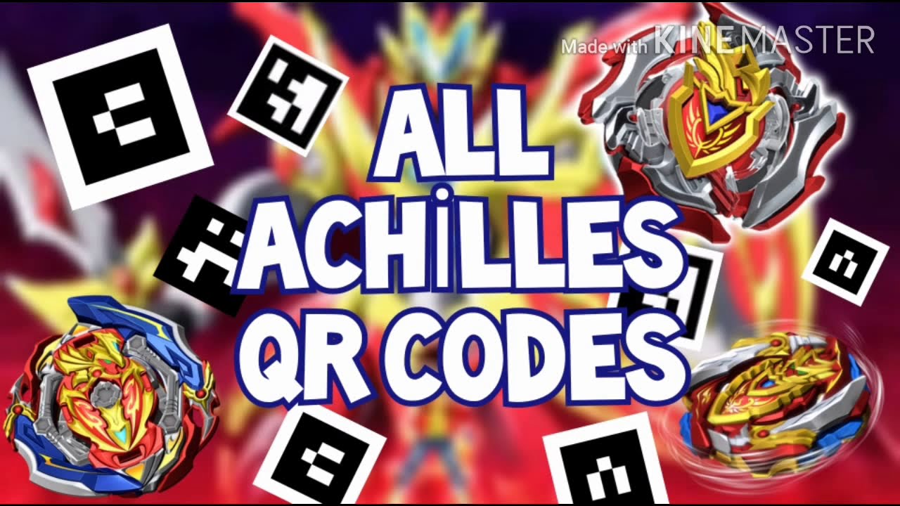 QR CODES DE TODOS OS ACHILLES DO AIGER AKABANE