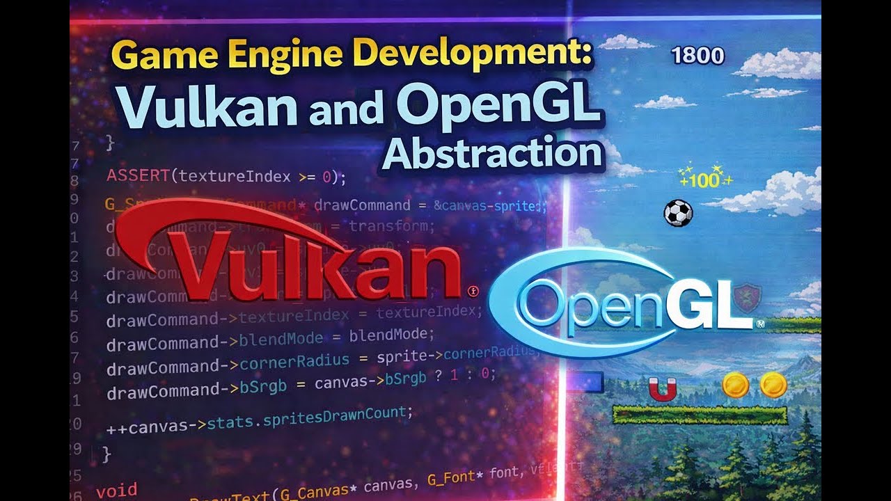 How I abstract Vulkan and OpenGL in my Game Engine - YouTube