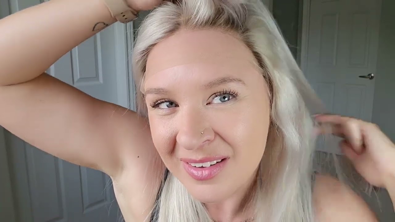 Unbox My Wigshe Human Hair Wig With Me - Long Blonde Realistic Wig