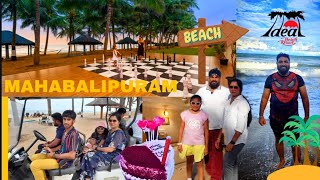 Ideal Beach Resort in Mahabalipuram | Birthday vlog | best private beach resort in Ecr road...