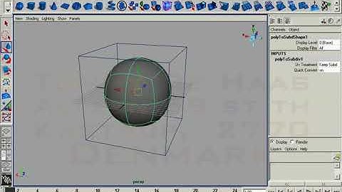 Subdivision Standard and Polygon Mode