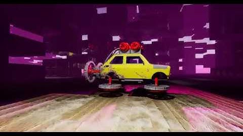 FlyingCar [Blender Eevee to Ue4]