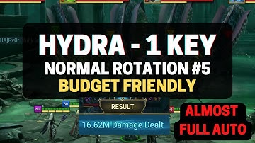 Budget Hydra 1 Key Team | Normal Rotation 5 | Alternate Champs Discussed | Raid Shadow Legends