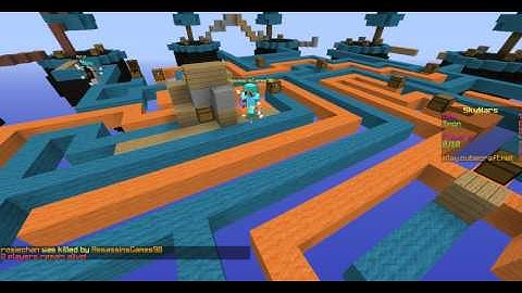 Hacker#7 (Kill Aura, AntiKnockback, Fly) | SkyWars - Cubecraft