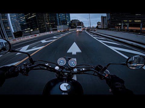 ASMR ? W800 Street Exhaust Sound【首都高・睡眠用】