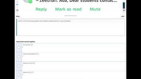 CS304 - Object Oriented Programming (Quiz 1) 💯 Percent Correct Paid Whatsapp 03426692724