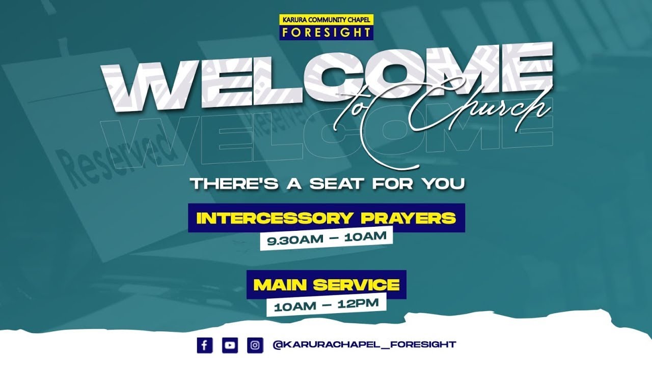 Testimony Sunday //Karura  Chapel foresight  // 28th December