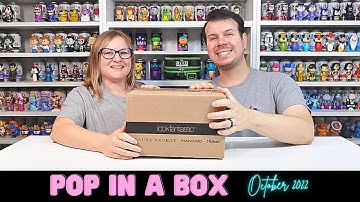 Pop In A Box Unboxing  - October 2022 Subscription ( What Did We Get )