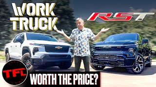 2024 Chevy Silverado EV Work Truck OR The Premium RST Model  Let’s See What $30K More Buys You!