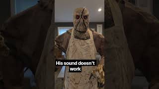 Spirit Halloween Burlap Horror Halloween Animatronic demo