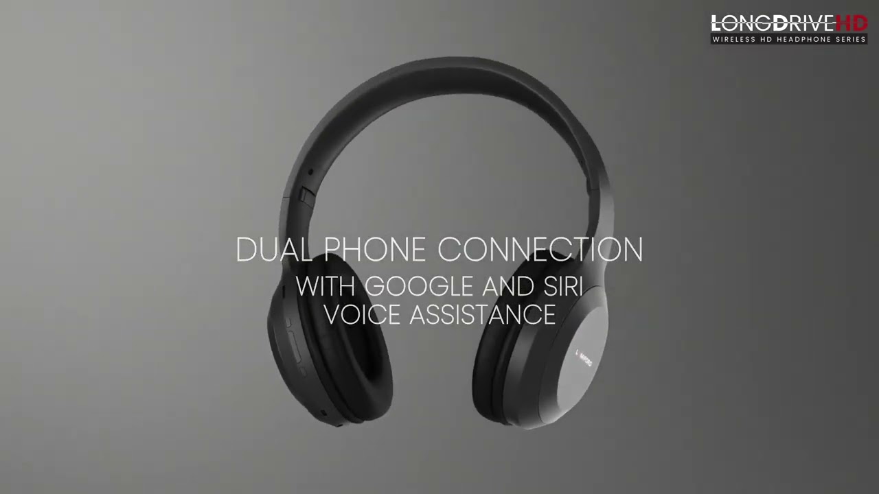 Lumiford HD50 Wireless Over Ear Headphones| 3D video | Postcard Motion Pictures