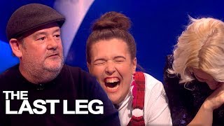 Johnny Vegas Won’t Stop Talking | The Last Leg of the Year 2019