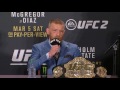 UC 196 Press Conference: Conor McGregor explains emotions after loss