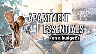 Apartment Essentials/Must-Haves (on a BUDGET!)⎜The ULTIMATE Checklist screenshot 1