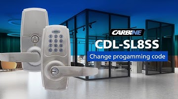 Carbine CDL-SL8SS Change Programming Code