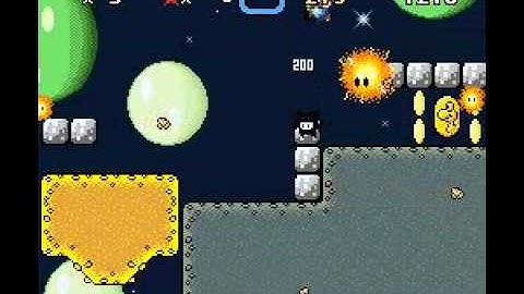 SMW Custom Level - space stuff [wip]