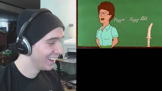 (Reupload) Charmx reacting to Peggin' Peggy   King of the Hill YouTube Poop YTP