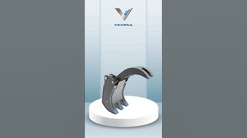 Excavator Grapple Attachments #shorts #grab #GrappleAttachment #HydraulicGrab  #excavator