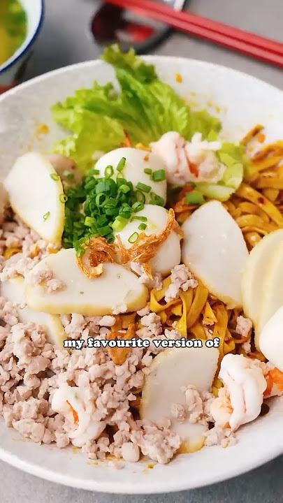 Teochew Bak Chor Mee | 肉脞面