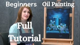 Oil Painting for beginners Full Tutorial