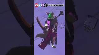 The Back and Forths of a Wolf and Fox | Kinen_Inugami #shorts