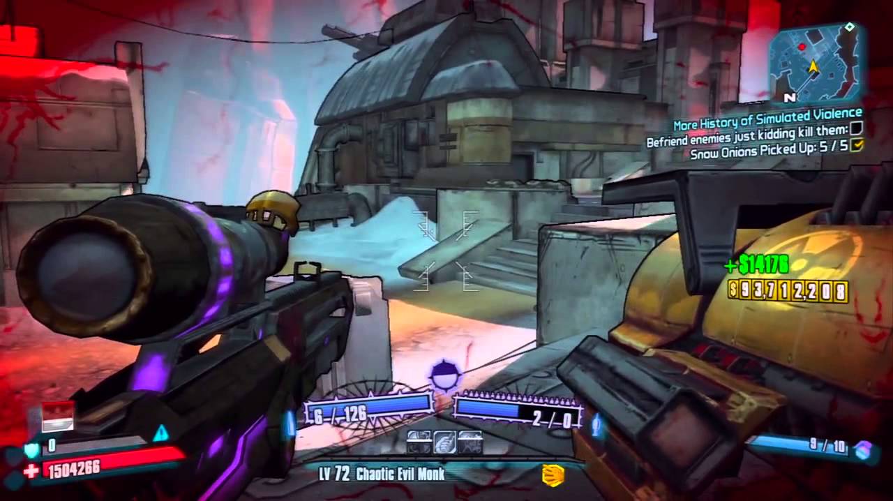 Borderlands 2 digistruct solo overpowered level 8 ligit weapons