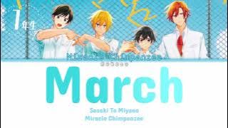 Miracle Chimpanzee (ミラクルチンパンジー) - MARCH (Kan|Rom|Eng) Lyrics/歌詞