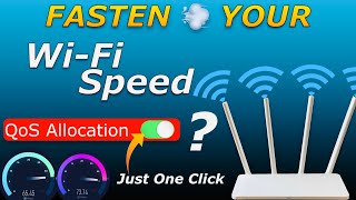 How to make your WiFi Speed Faster ??? With QoS Allocation! Fix Slow WiFi Problem🔥🔥 screenshot 5