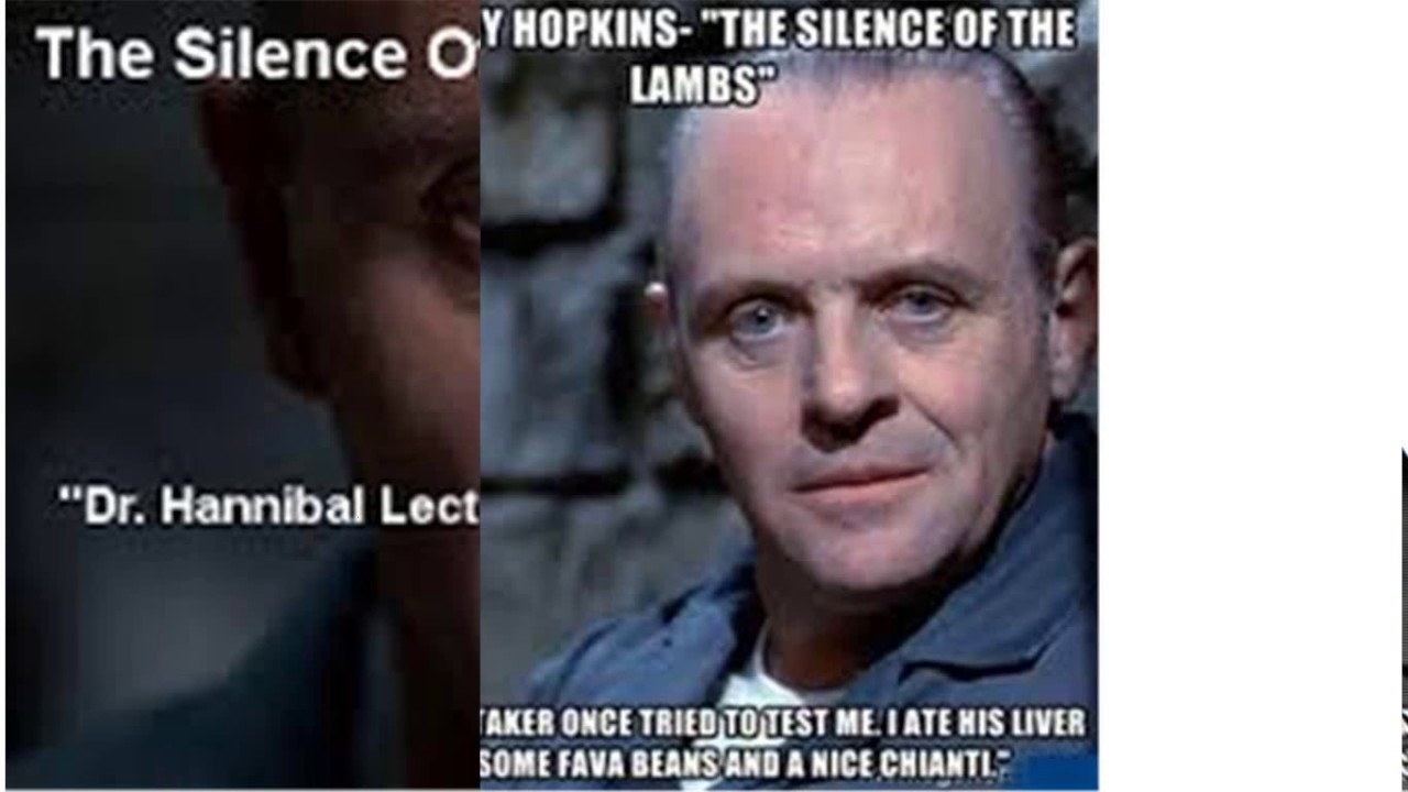 anthony hopkins quotes silence of the lambs - YouTube