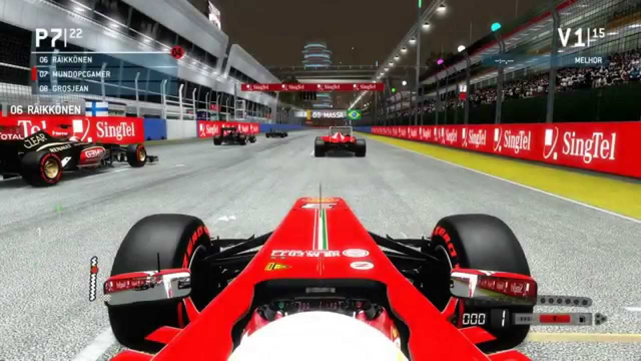 Formula 1 2013 : Corrida Cingapura #28 - YouTube