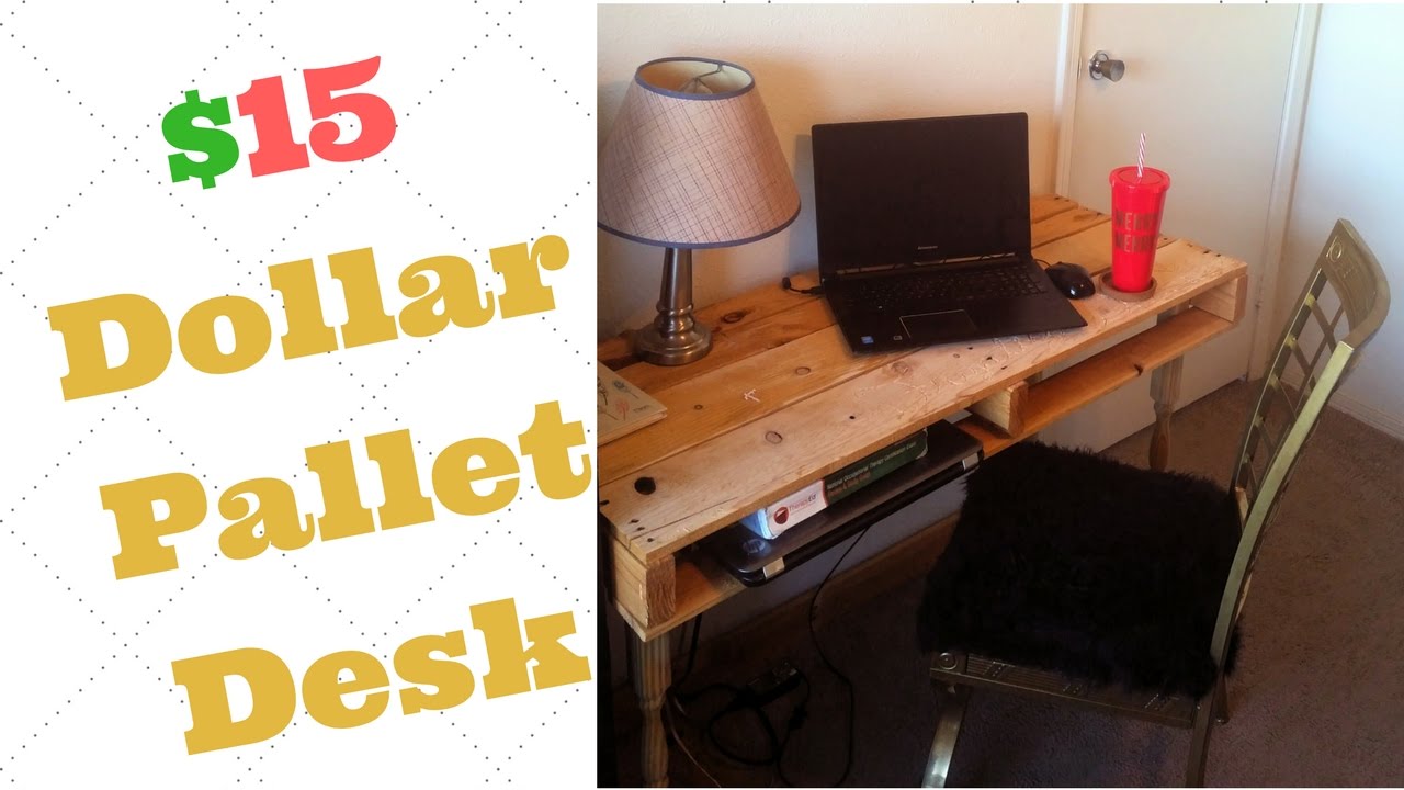 10 Pallet Desk Diy Plans Cut The Wood