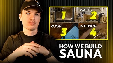 How We Build Our Outdoor Sauna