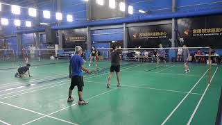 20230808飛羽羽球MD瑞龍+鴻元VS小虞+Joseph