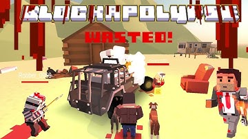 BLOCKAPOLYPSE Zombie Shooter: Destroy and Kill a Zombie Base  | Android Gameplay