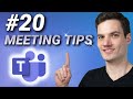 🧙‍♂️ Top 20 Microsoft Teams Meeting Tips & Tricks