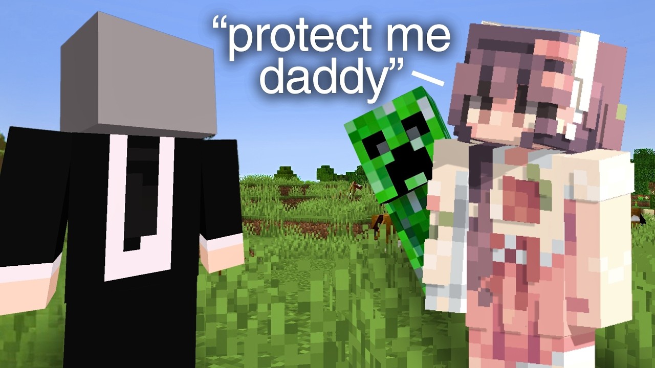 Teaching a Girl Minecraft for the First Time