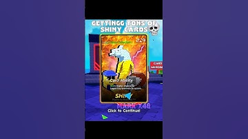 Insane Luck !? - Opening 5 Shiny Card Packs In PVB               #roblox #plantsvsbrainrots #shorts