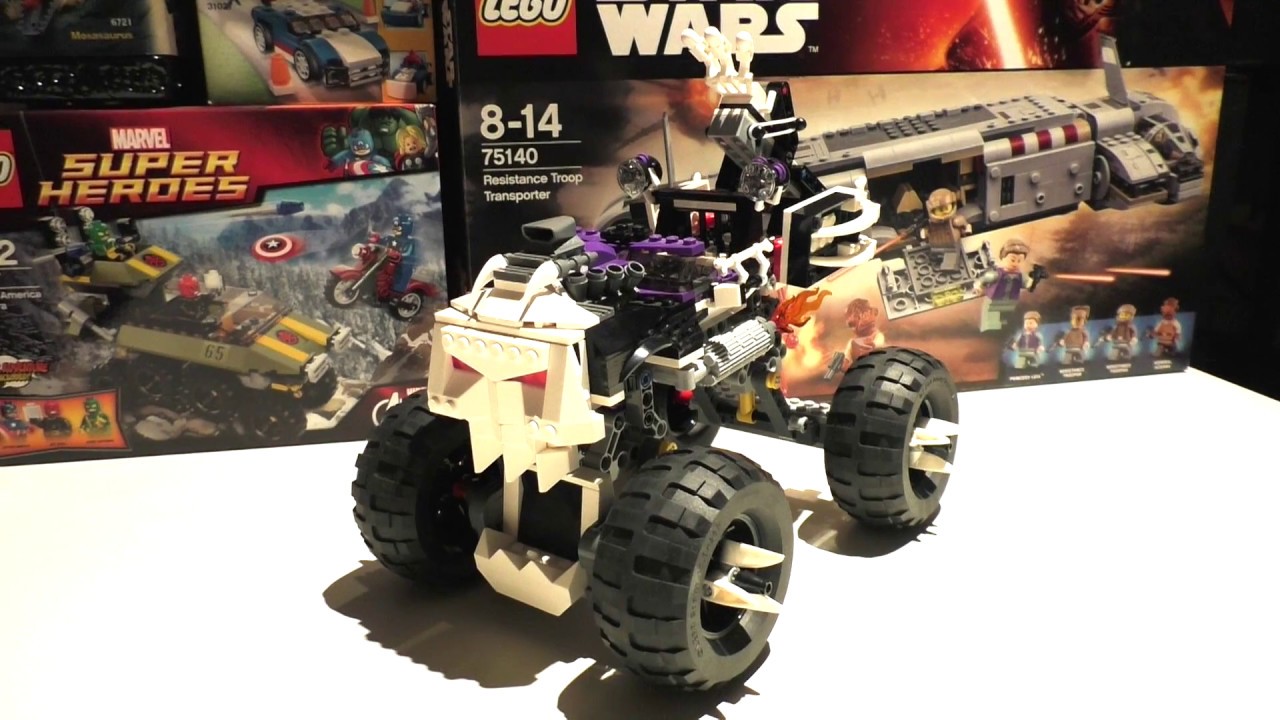 lego skull truck