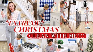 NEW!  2023 EXTREME CHRISTMAS CLEAN WITH ME! WHOLE HOUSE CLEANING MOTIVATION for a DREAM CHRISTMAS
