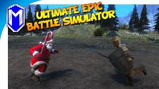 The Battle of Timber - New Units! Dwarfs, Dresser, Table, And Santa - Ultimate Epic Battle Simulator