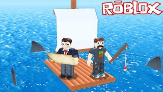 DENİZİN ORTASINDA HAYATTA KALMAK ⛵  Roblox Build A Boat For Treasure