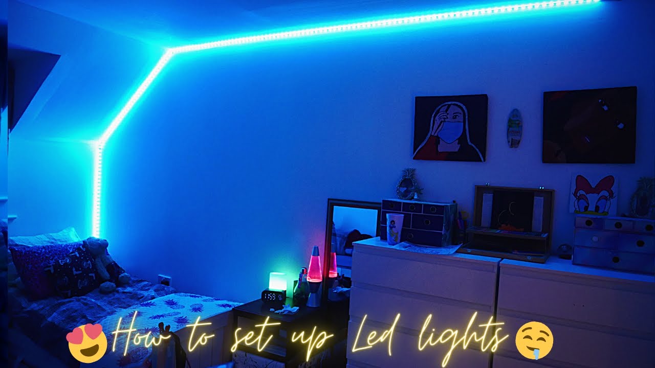 How to set up Led lights YouTube