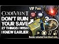 Code Vein 2 - 27 IMPORTANT Things I WISH I Knew Earlier - Best Start Guide, Early OP Builds &amp; More!
