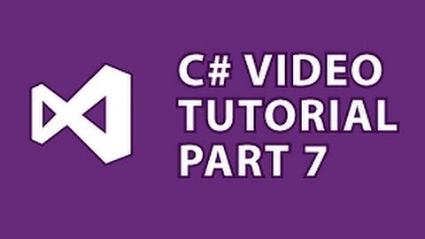 C# Tutorial 7 Inheritance Polymorphism