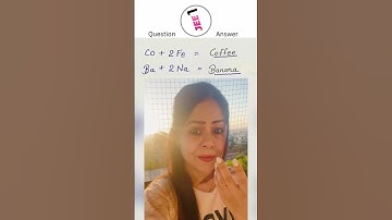 The Coffee Banana Mechanism - Added to JEE 🧪 Chemistry #jee1 Monica Bedi